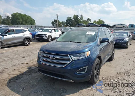 2017 Ford Edge Titanium z USA, uszkodzony, nr VIN 2FMPK4K9XHBB29610